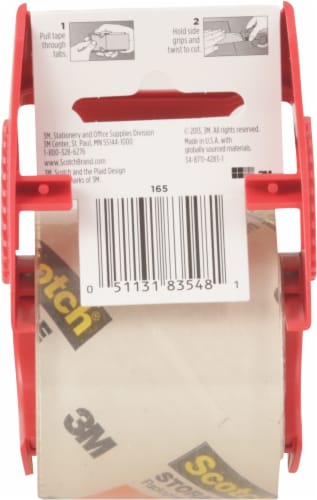 Scotch® Moving & Storage Packing Tape with Dispenser Perspective: back