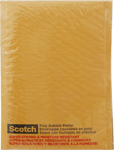 Scotch® Smart Mailers Super Strong Bubble Mailers - 4 Pack Perspective: back