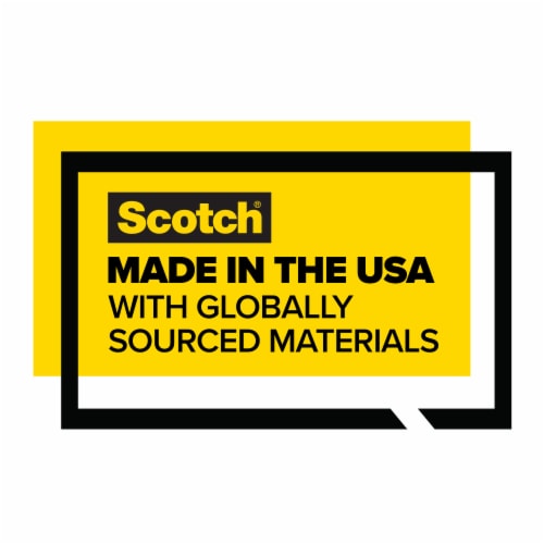 Scotch® Long Lasting Storage Packaging Tape - Clear Perspective: back