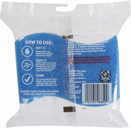 Scotch-Brite™ Easy Erasing Pad Perspective: back
