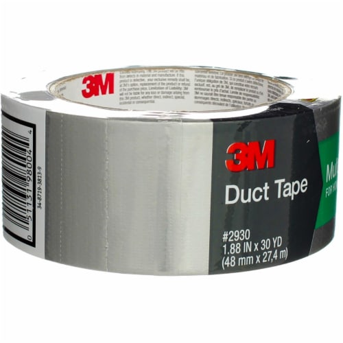 3M 1.88 In. x 30 Yd. Multi-Use Home & Shop Duct Tape, Gray 2930-C Perspective: back