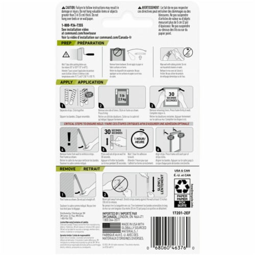 Command™ Damage-Free Hanging Assorted Refill Strips Value Pack, 16 pc -  Fred Meyer