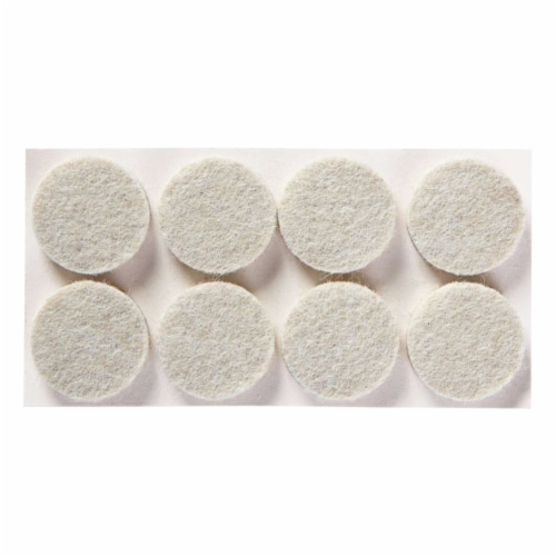 Scotch® Round Felt Pads - Beige Perspective: back