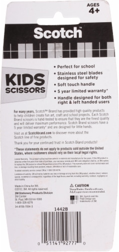 Scotch® Kids' Blunt Tip Scissors, 1 ct / 5 in - Kroger