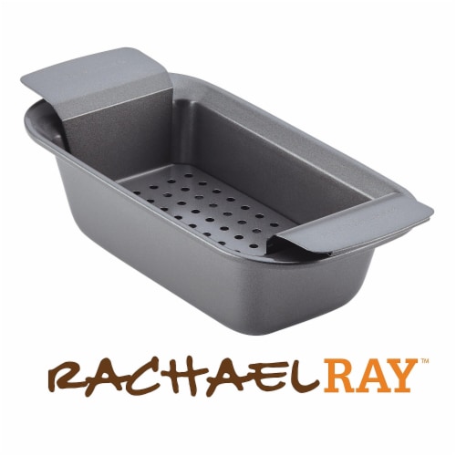 Rachael Ray Nonstick Bakeware Loaf Pan, 9 x 5 in. Perspective: back