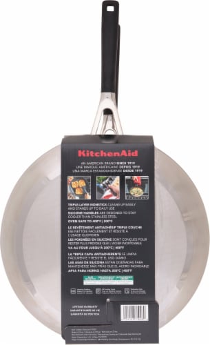 KitchenAid Frying Pan Twin Value Pack 9.5 Inch & 12 Inch Non Stick Perspective: back