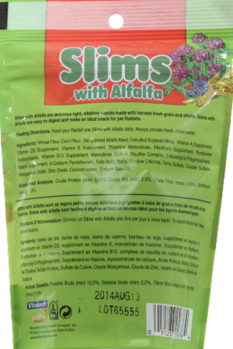 Vitakraft Slims with Alfalfa Perspective: back