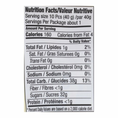 Chimes Ginger Chews - Orange Citrus - 1.5 oz - Perspective: back