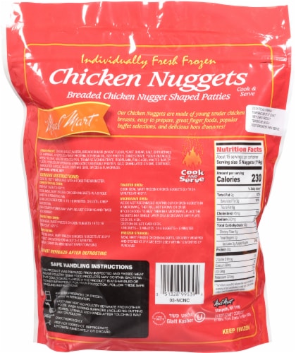 Meal Mart® Chicken Nuggets Perspective: back