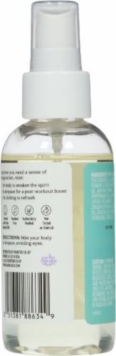 Aura Cacia Aroma Mist Ginger Mint Perspective: back