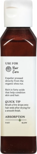 Aura Cacia Organic Shea Nut Skin Care Oil Perspective: back