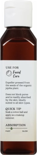 Aura Cacia Organic Jojoba Oil Perspective: back