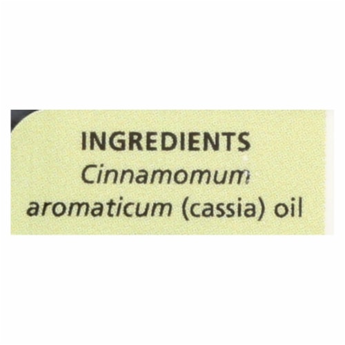 Aura Cacia Cassie Bark Pure Essential Oil Perspective: back