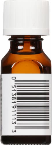 Aura Cacia Clary Sage Essential Oil Perspective: back