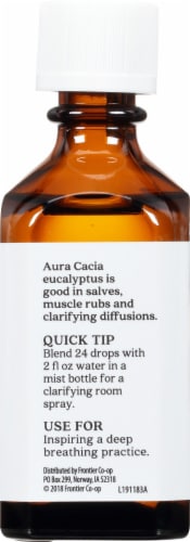 Aura Cacia® Eucalyptus Essential Oil Perspective: back