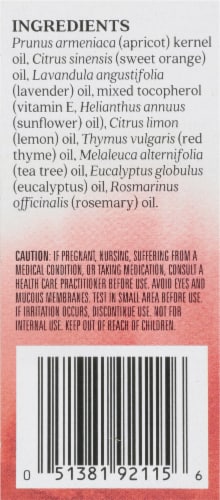 Aura Cacia Cleansing Aroma Medieval Mix Essential Oil Blend Roll-On Perspective: back
