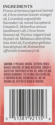 Aura Cacia Cleansing Aroma Medieval Mix Essential Oil Blend Roll-On Perspective: back