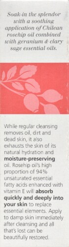 Aura Cacia Deep Rosehip Facial Oil Serum Perspective: back