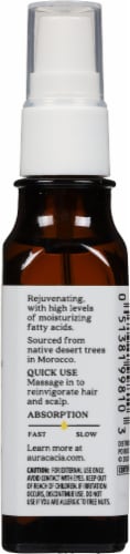 Aura Cacia Organic Argan Oil Perspective: back