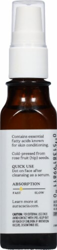 Aura Cacia Organic Rosehip Oil Perspective: back
