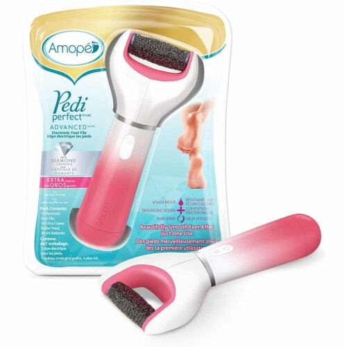 Amope Pedi Perfect® Electronic Foot File Perspective: back