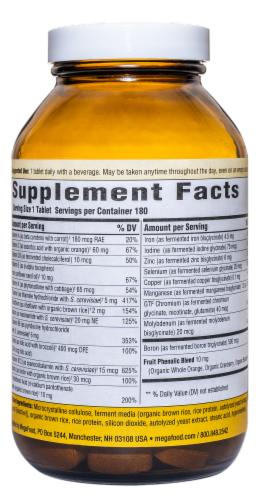 MegaFood® One Daily Multi-Vitamin Perspective: back