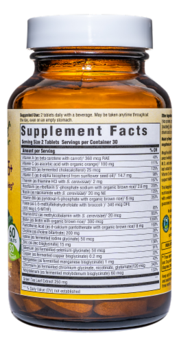MegaFood®  Multi for Women 55+ Tablets Perspective: back