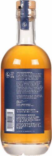 Ten To One Caribbean Dark Rum Perspective: back
