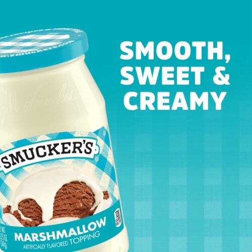 Smucker's Marshmallow Topping Perspective: back