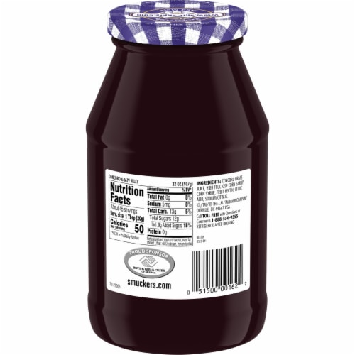 Smucker's® Concord Grape Jelly Perspective: back