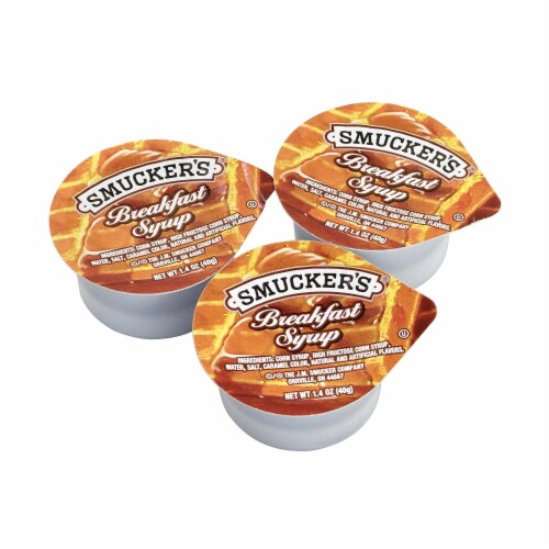 Smucker's Food Syrup Pack Perspective: back