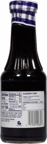 Smuckers® Blueberry Syrup Perspective: back