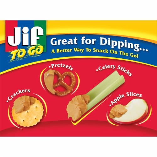 Jif To Go® Creamy Peanut Butter Cups Perspective: back