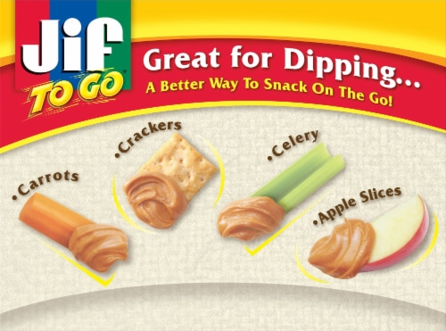 Jif to Go® Natural Creamy Peanut Butter Perspective: back