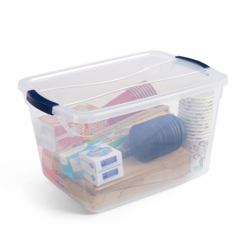 Rubbermaid Cleverstone Large Storage with Durable Latching Lids