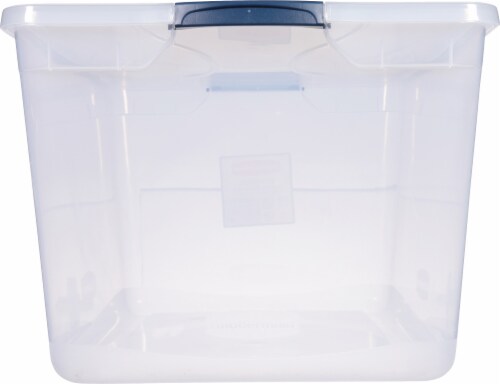 Rubbermaid Roughneck Storage Box with Lid - Indigo, 1 - Harris Teeter