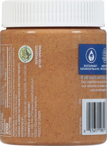MaraNatha® Creamy No Stir Vanilla Almond Butter Perspective: back