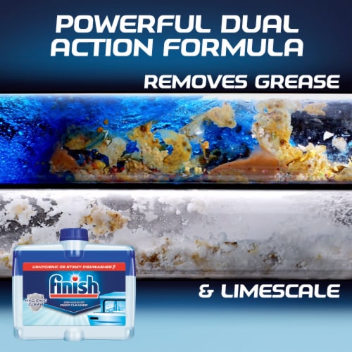 Finish Dishwasher Cleaner, Deodorizing Grease Cleaner Perspective: back