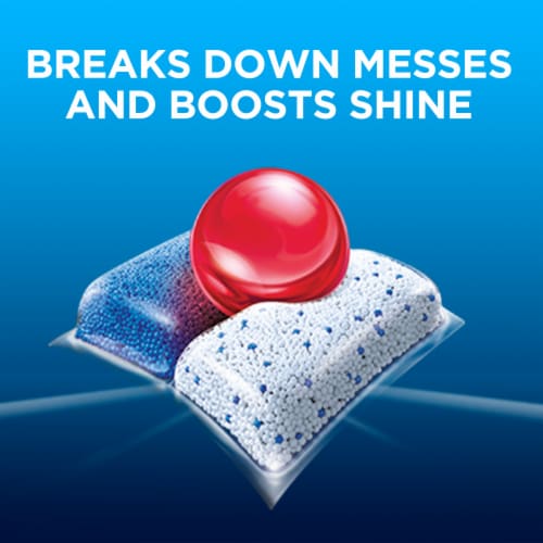 Finish Power Dishwasher Detergent Tablets Perspective: back