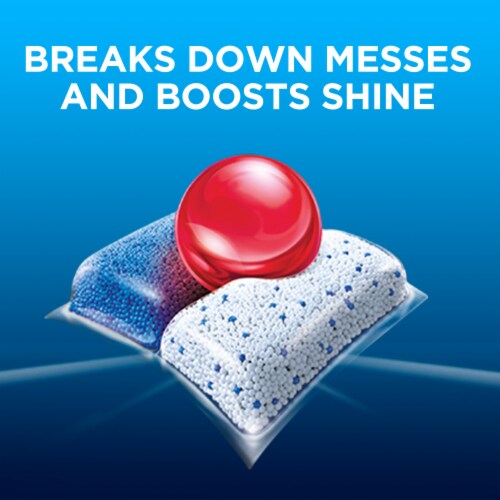 Finish Power Dishwasher Detergent Tablets Perspective: back