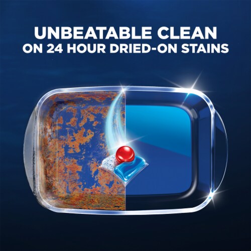 Finish Quantum Dishwasher Detergent Pods Perspective: back