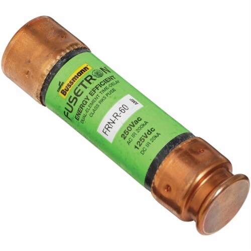 Bussmann 60A FRN-R Cartridge Heavy-Duty Time Delay Cartridge Fuse FRN-R