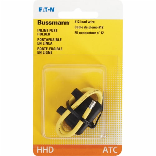 Bussmann® Inline Blade Fuse Holder BP/HHD-RP Perspective: back