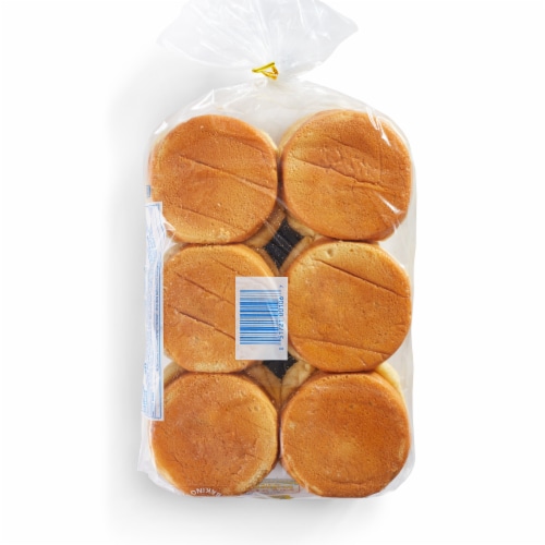 Klosterman Rich 'n Good Honey Hamburger Buns Perspective: back