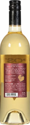 Post Familie Winery Sweet White Muscadine White Wine Perspective: back