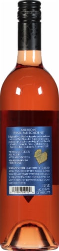 POST Pink Muscadine Wine Perspective: back