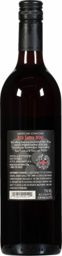 Post Winery Red Table Wine Perspective: back