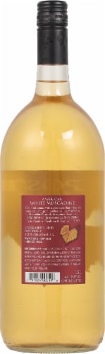 POST White Muscadine Wine Perspective: back