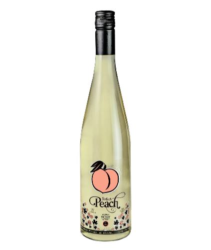 Post Familie Winery Peach Moscato Perspective: back