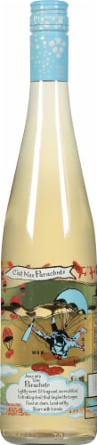 Post Blue Parachute White Wine Perspective: back